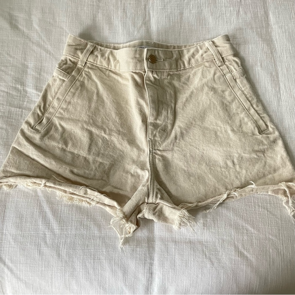 Zara Neutral Shorts